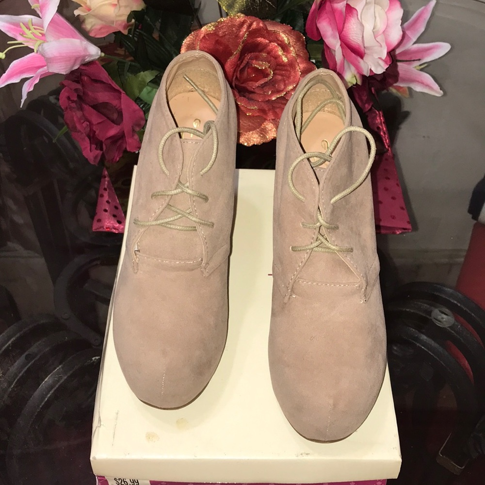Platform booties
